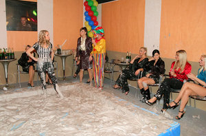 18 year old girl Gina C spills cum from her mouth after getting banged